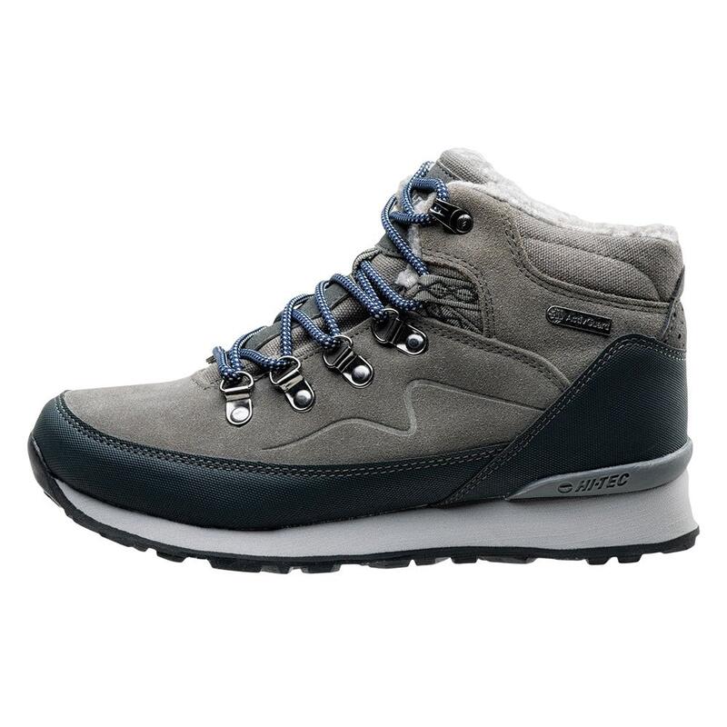 Wanderstiefel "Midora", Wildleder Damen Mittelgrau/Dunkelgrau/blauer See