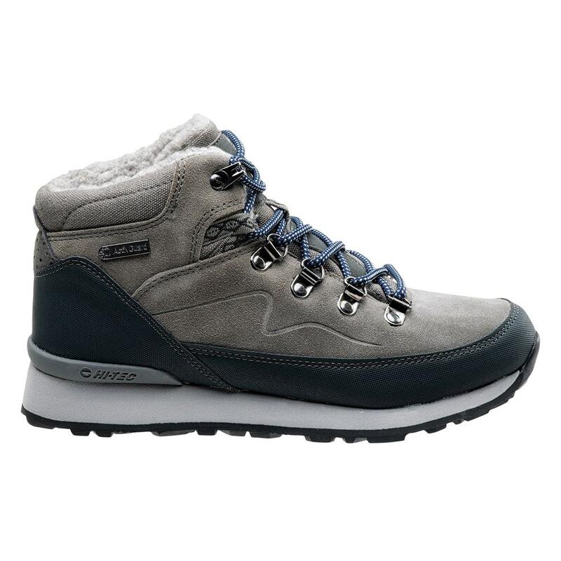 Wanderstiefel "Midora", Wildleder Damen Mittelgrau/Dunkelgrau/blauer See