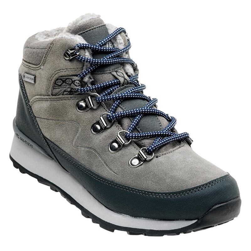 Wanderstiefel "Midora", Wildleder Damen Mittelgrau/Dunkelgrau/blauer See