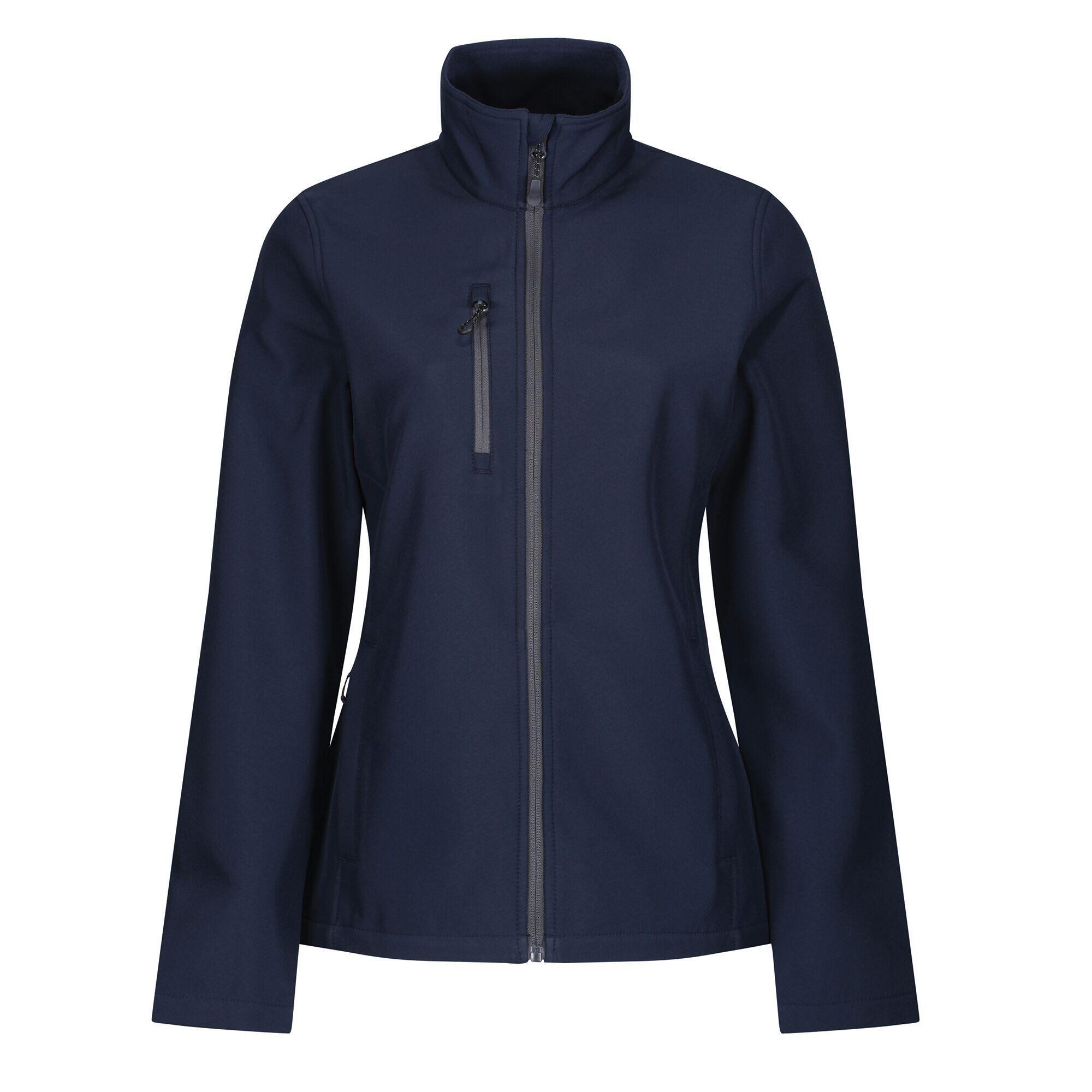 REGATTA Womens/Ladies Honestly Made Softshell Jacket (Navy)