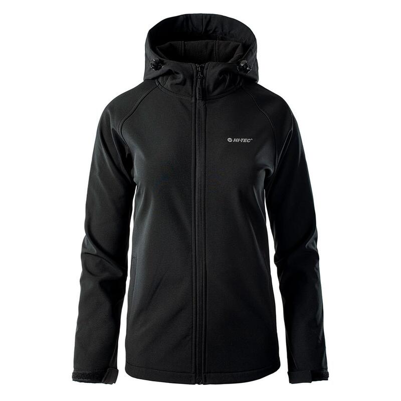 Chaqueta Softshell Neti para Mujer Negro