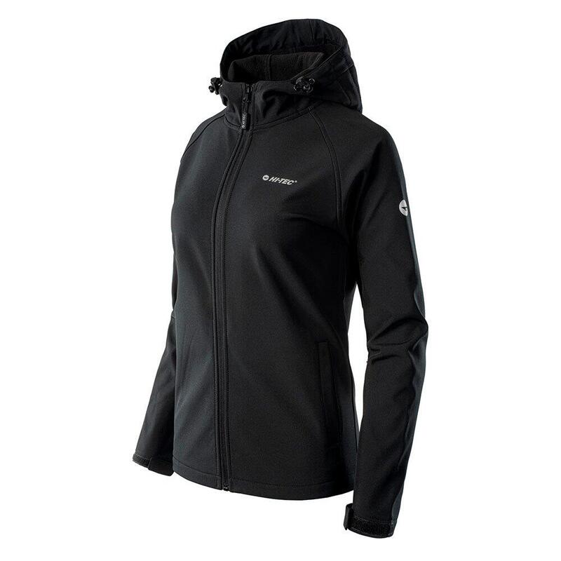 Chaqueta Softshell Neti para Mujer Negro