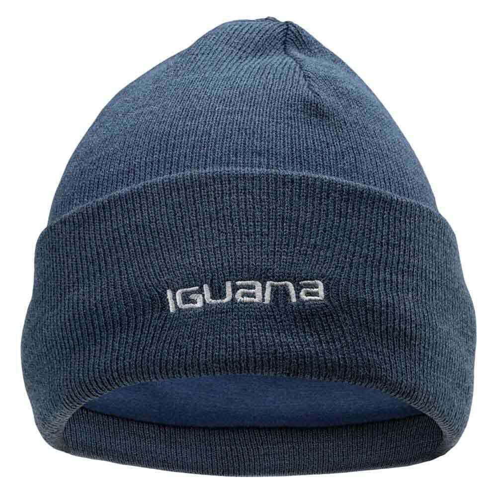 IGUANA Cappello Invernale A Costine Donna Iguana Lea Blu Navy Mélange