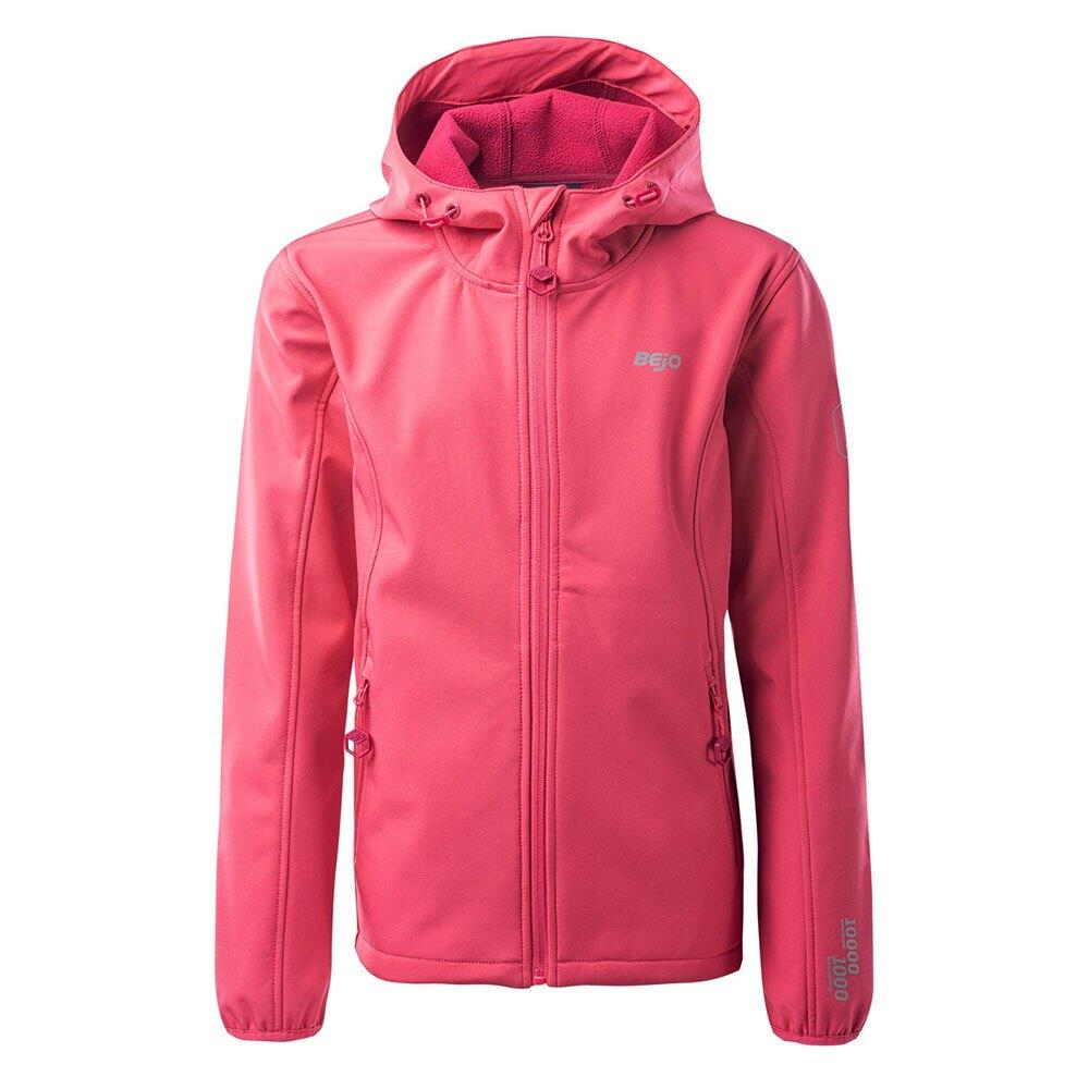 Bejo - Veste Softshell Juvia Enfant (chèvrefeuille / Cerises Jubilé) - Softshell - Rose - Decathlon