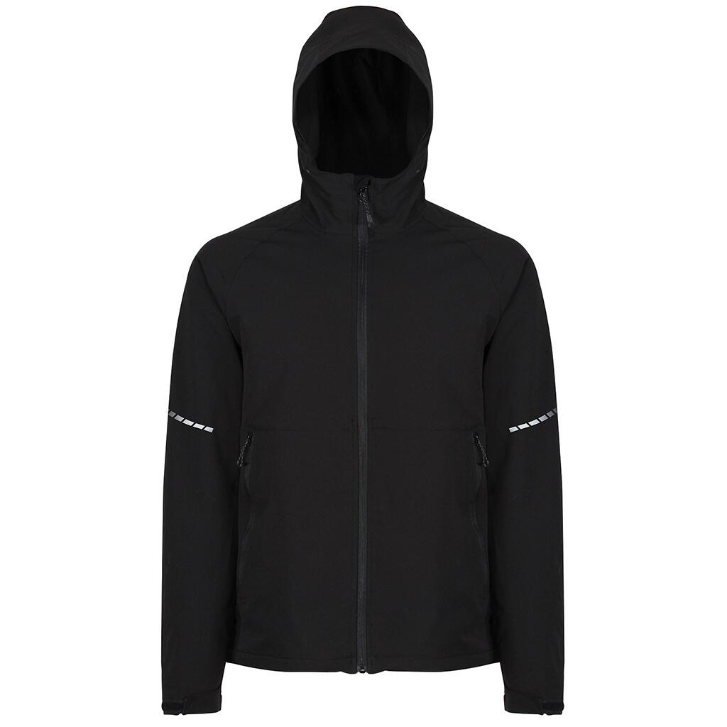 REGATTA Mens XPro Prolite Stretch Soft Shell Jacket (Black)