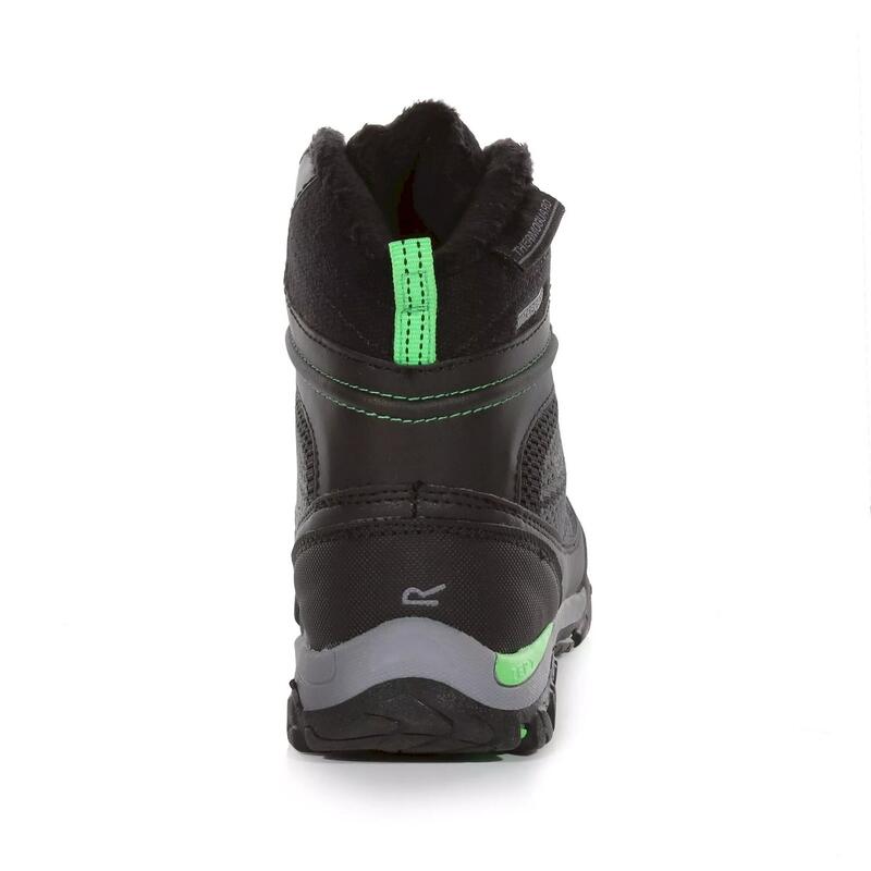 Bottines de marche HAWTHORN EVO Enfant (Noir / Vert vif)