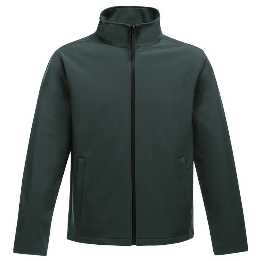 REGATTA Standout Mens Ablaze Printable Soft Shell Jacket (Dark Spruce/Black)