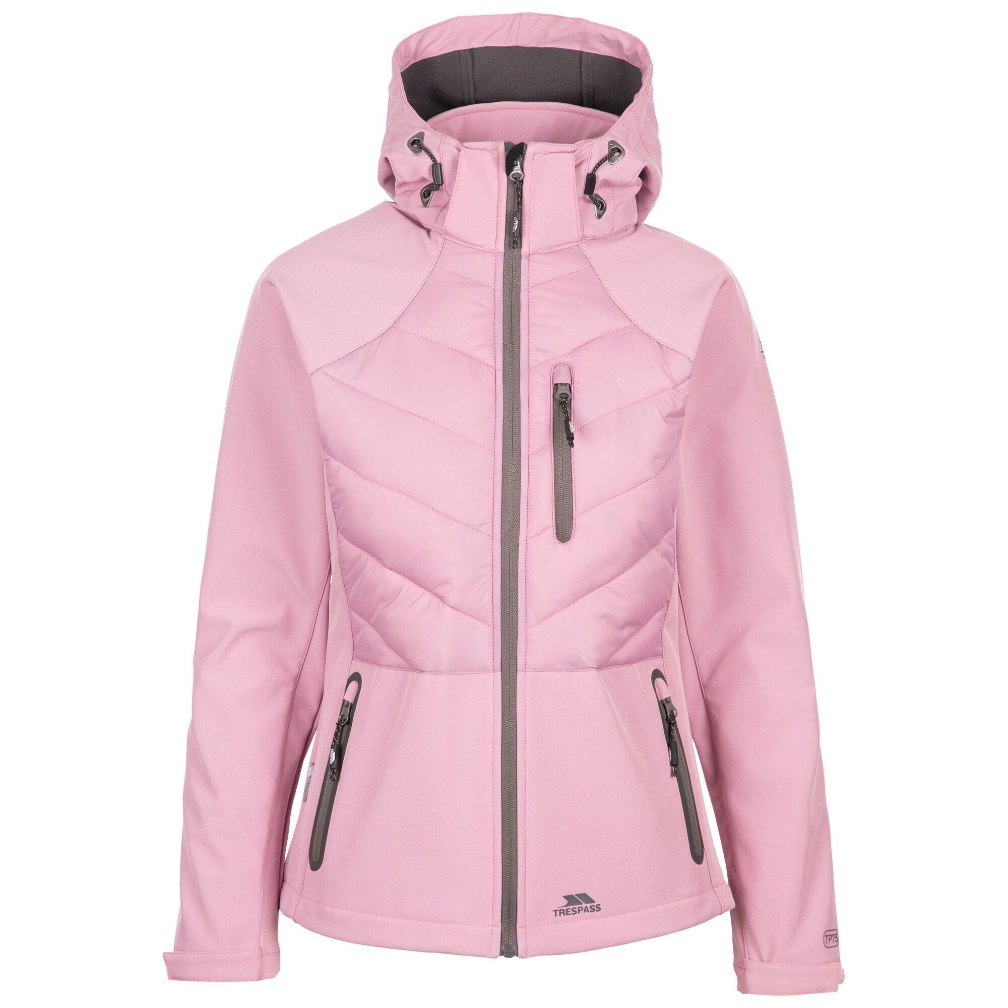 TRESPASS Womens/Ladies Elvira Soft Shell Jacket (Lilac)