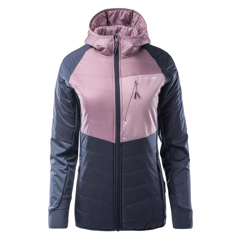 Casaco Soft Shell Acolchoado Mulher Noites azuis/Rosa de sabugueiro