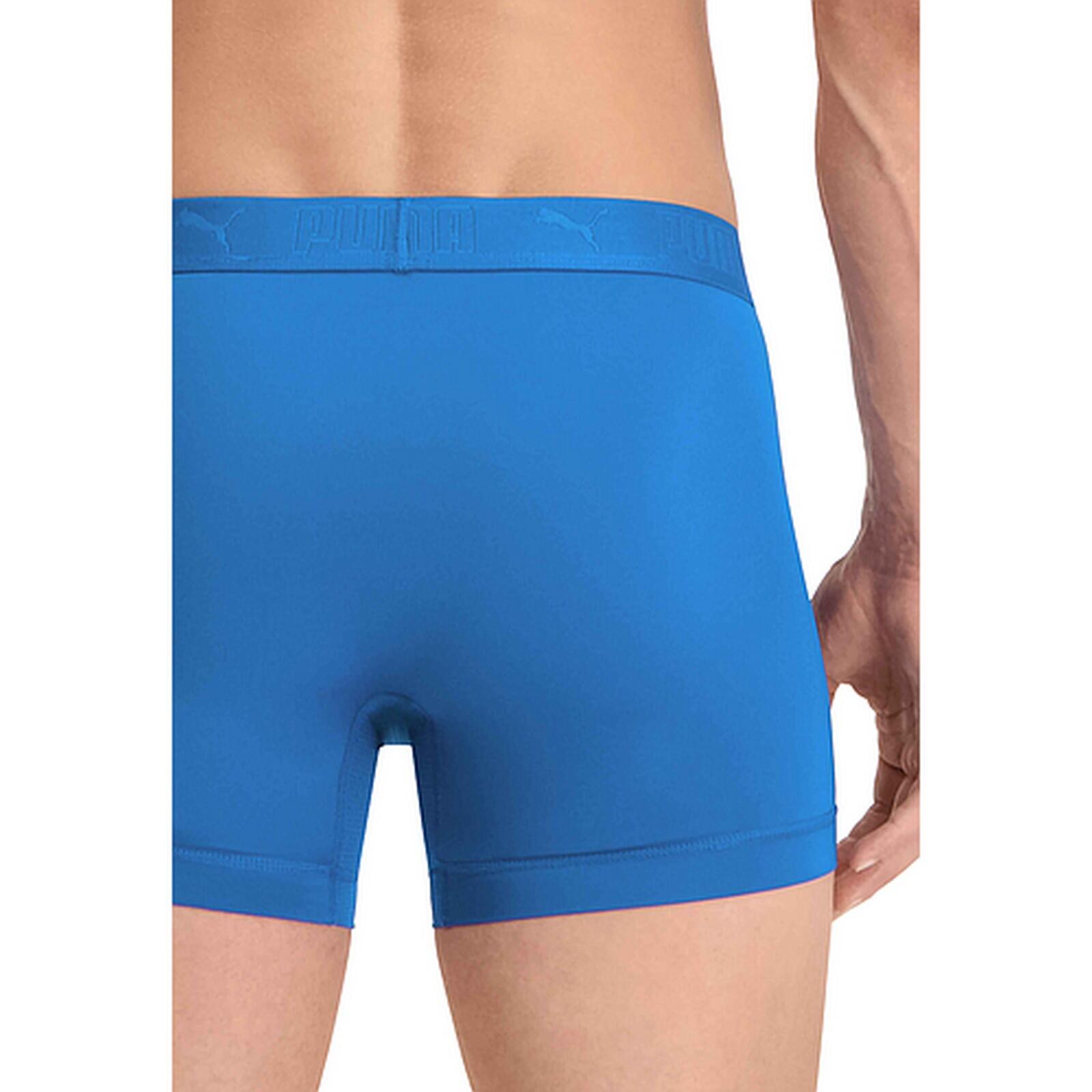 Boxer Active Uomo Misura Confezione 2 Puma Blu 4/4