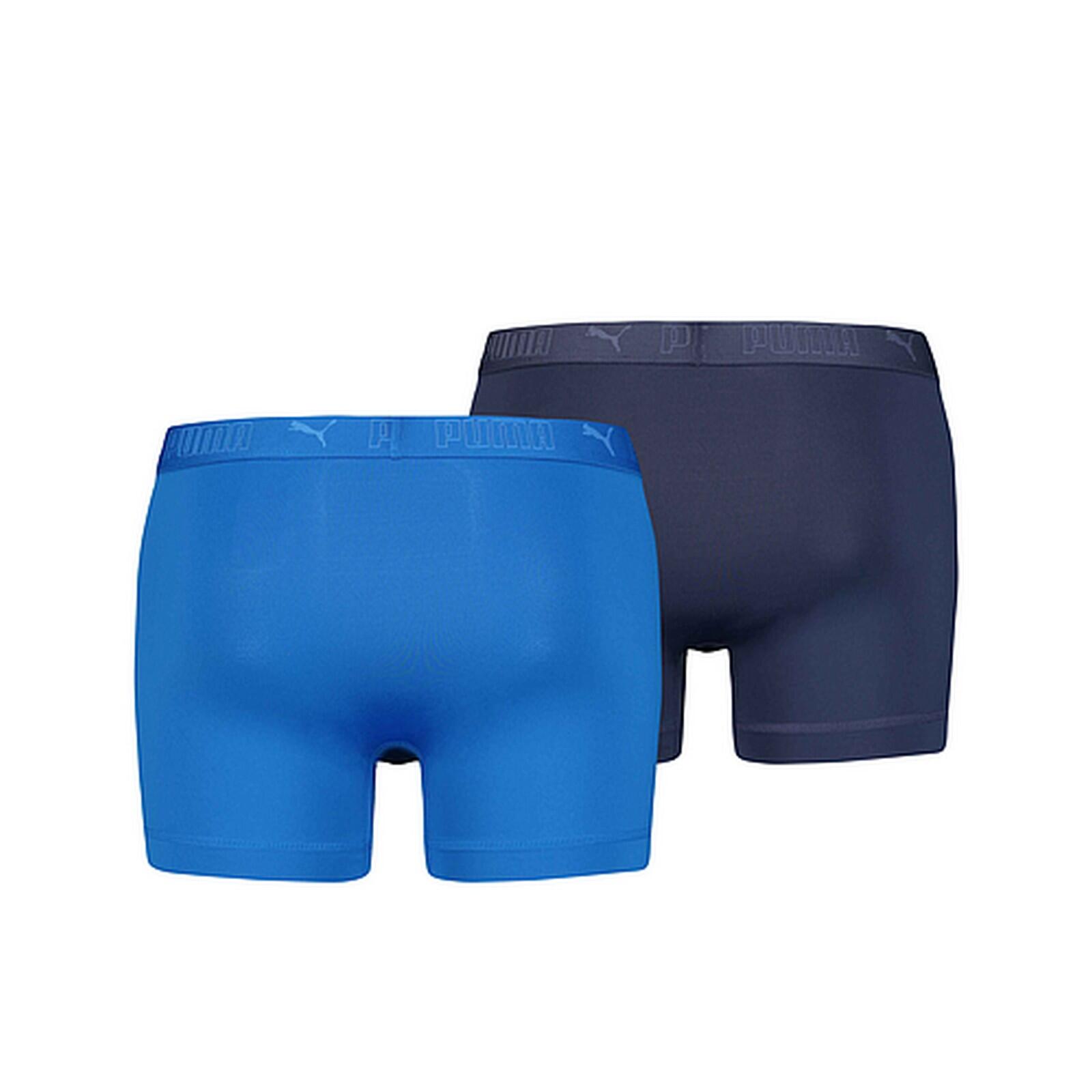 Boxer Active Uomo Misura Confezione 2 Puma Blu 2/4