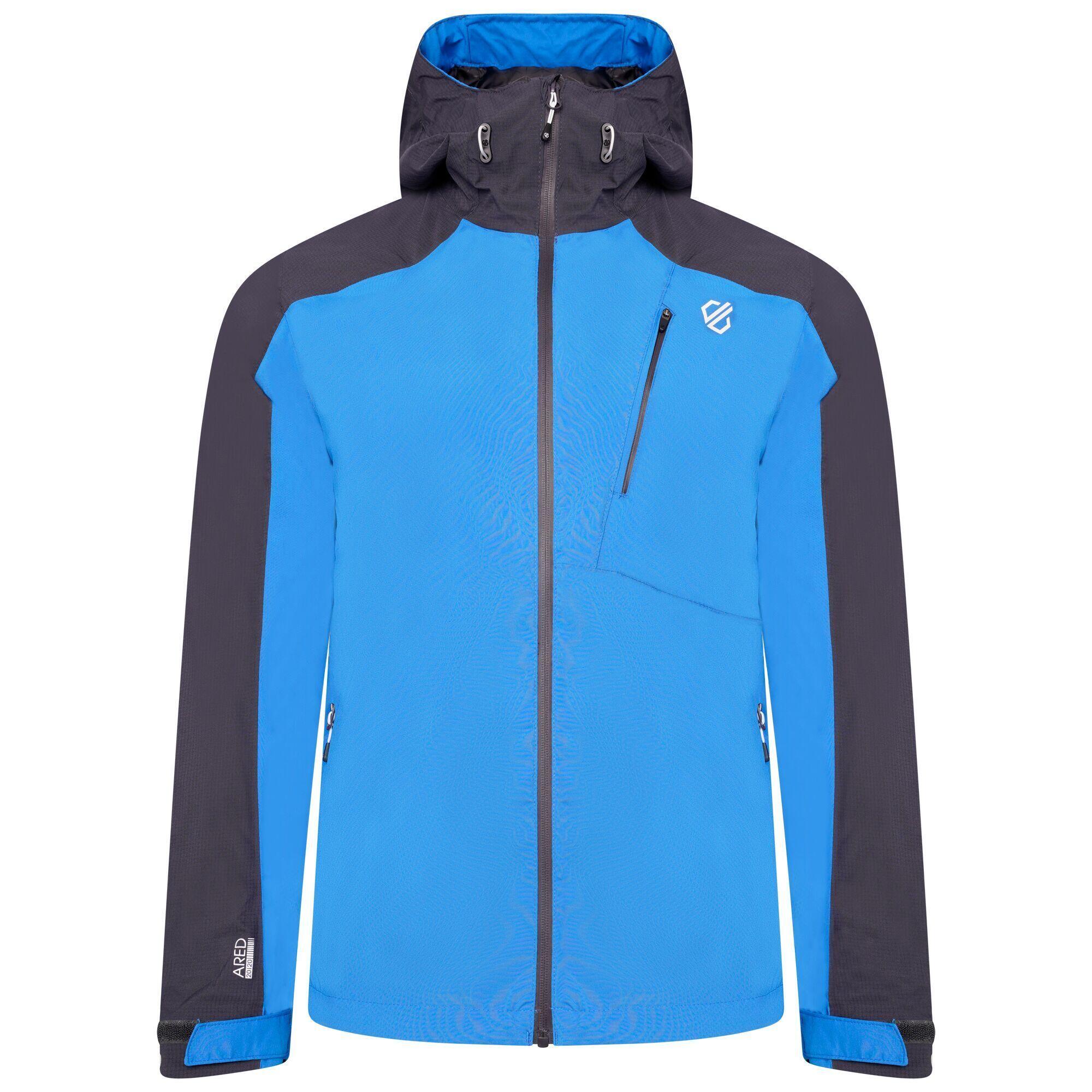 Mens Diluent III Waterproof Jacket (Athletic Blue/Ebony) 1/5