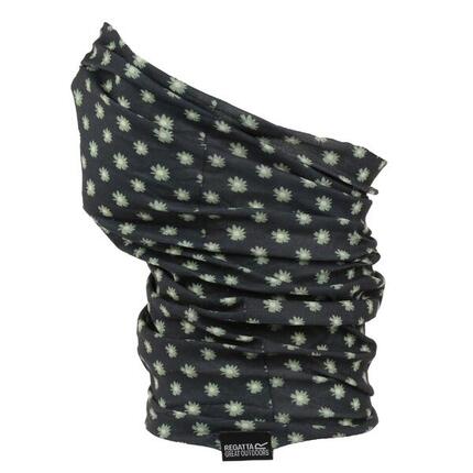 Cachecou Multifonction Motif/style Floral MULTITUBE Enfant (Vert Sombre)