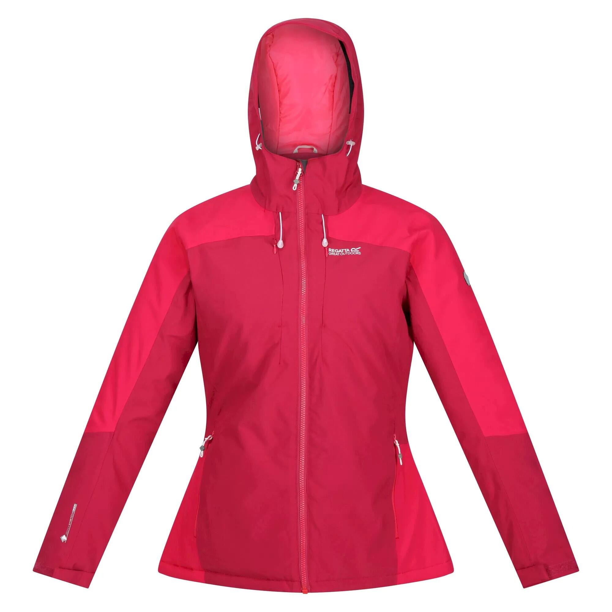 Womens/Ladies Highton II Stretch Padded Jacket (Berry Pink/Pink Potion) 1/5