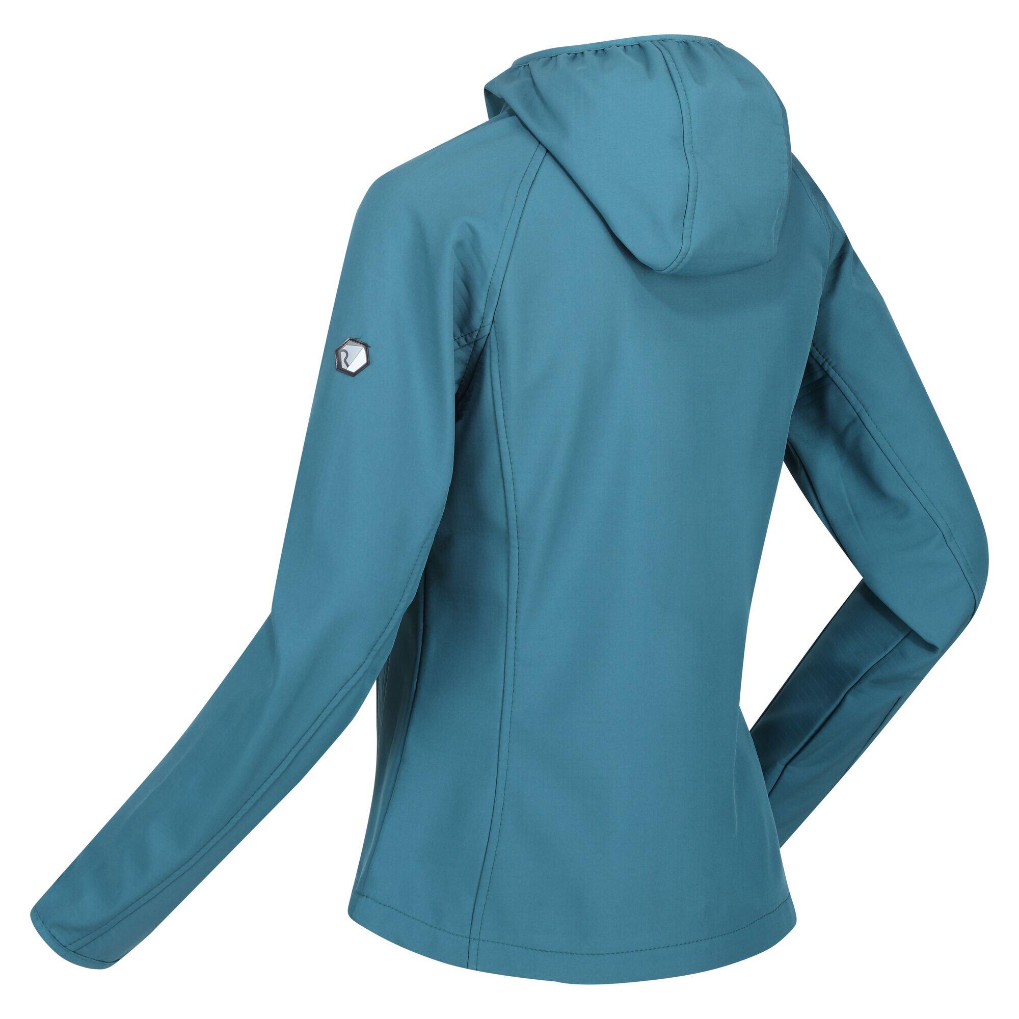 Womens/Ladies Ared III Soft Shell Jacket (Dragonfly Ink) 4/5