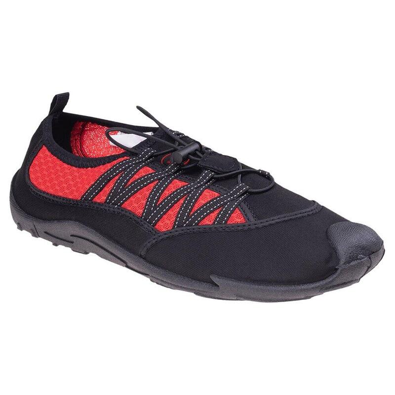 Chaussures Aquatiques GIMANI Homme (Noir / Rouge Vif)