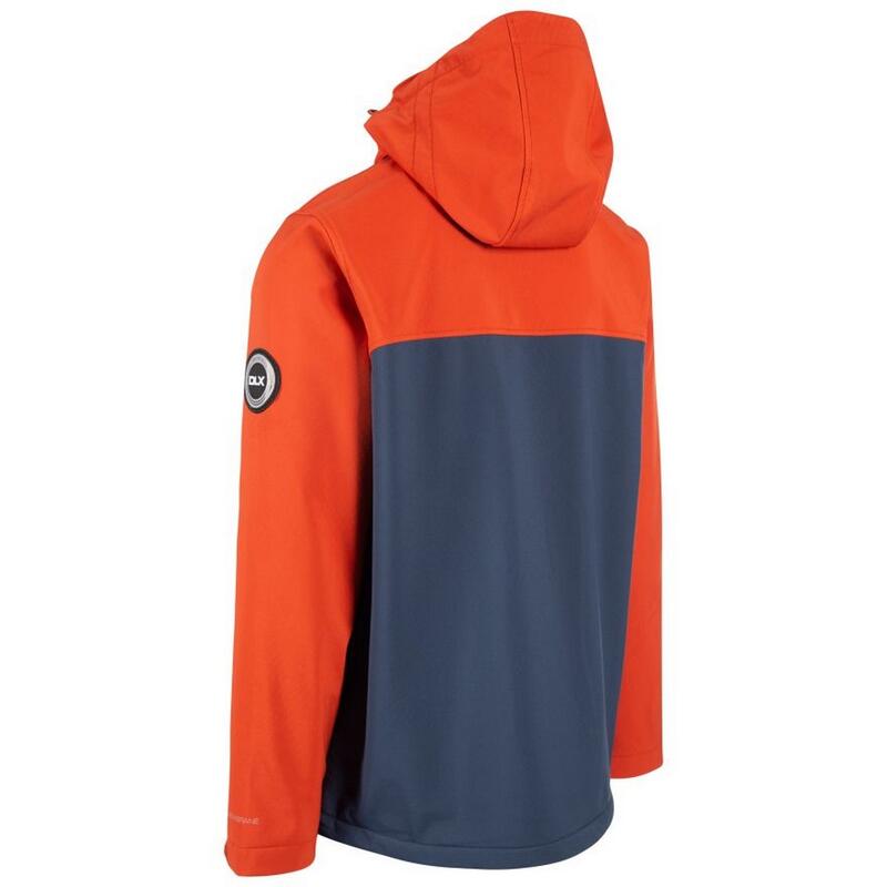 Chaqueta Softshell Moyler de DLX para Hombre Naranja Óxido