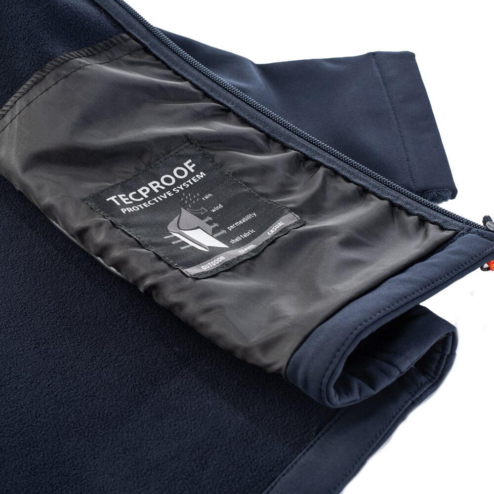 Heren Livaro Soft Shell Jas (Luchtkapitein/herfstglorie) 3/4