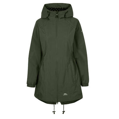 Giacca Impermeabile Donna Trespass Daytrip Verde Abete