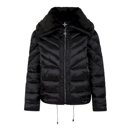 Julien Macdonald Suppression" Steppjacke für Damen Schwarz