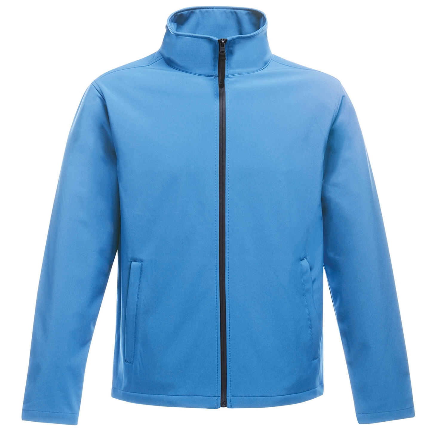 Standout Mens Ablaze Printable Softshell Jacket (French Blue/Navy) 1/5