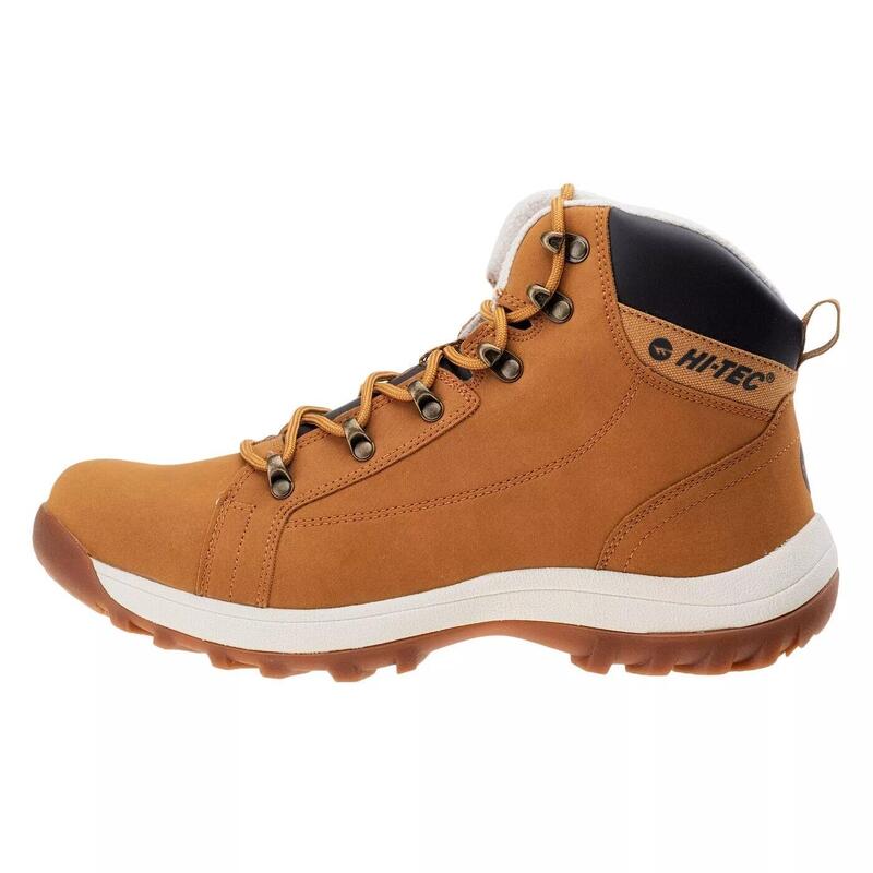 Botas de Senderismo Haites con Cordones para Hombre Camello, Marrón, Beige