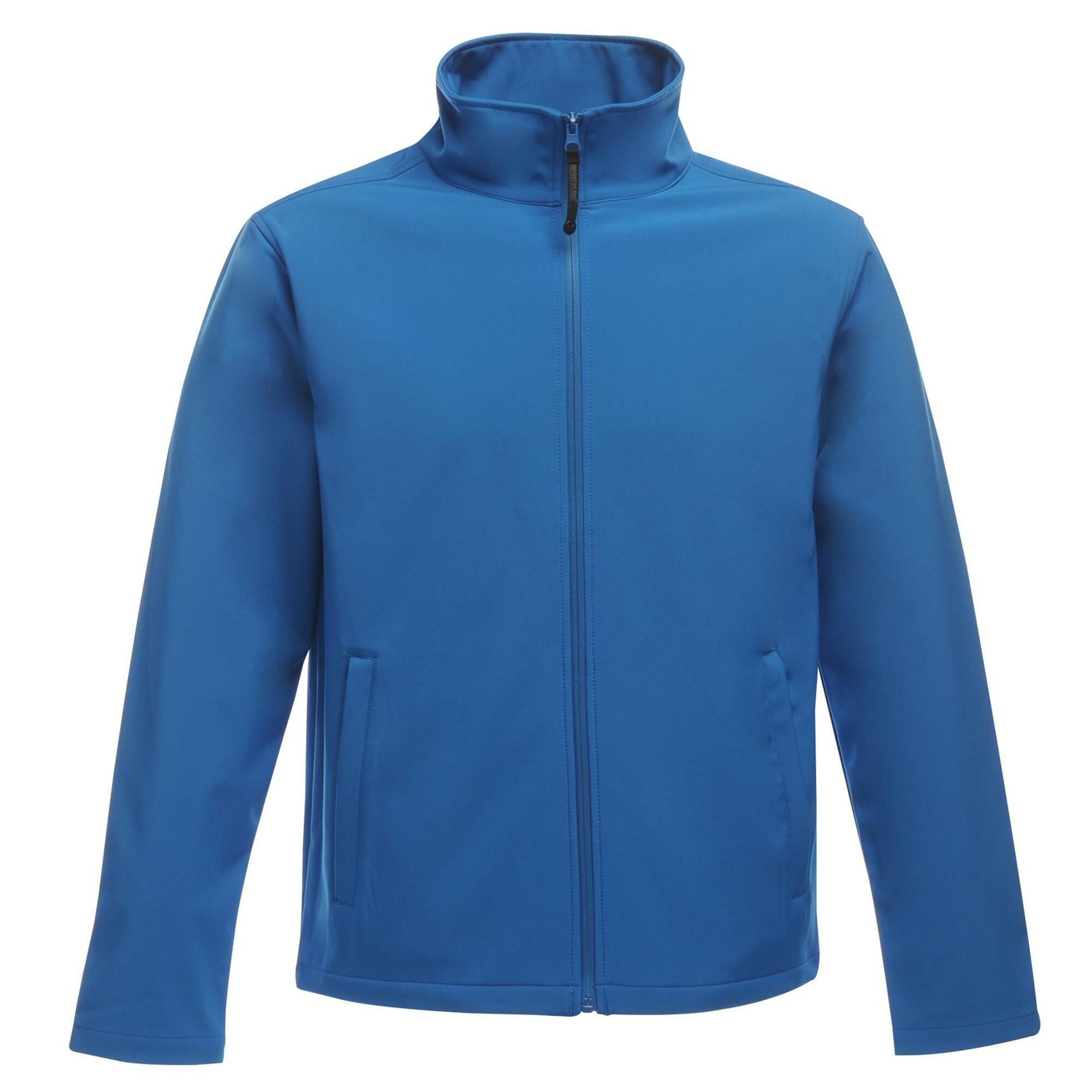 Classic Mens Water Repellent Softshell Jacket (Oxford Blue) 1/4