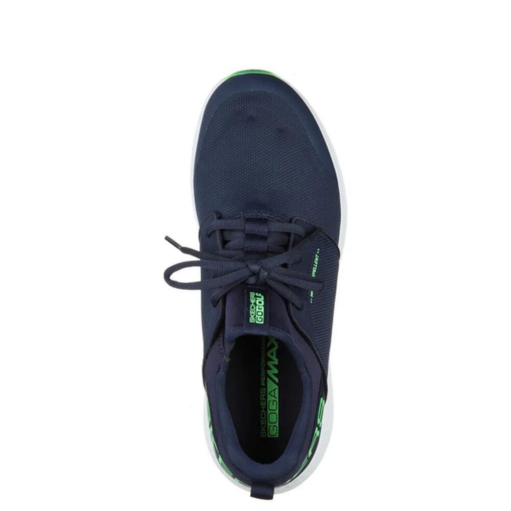 Mens Go Golf Max Sport Trainers (Navy/Lime) 4/5