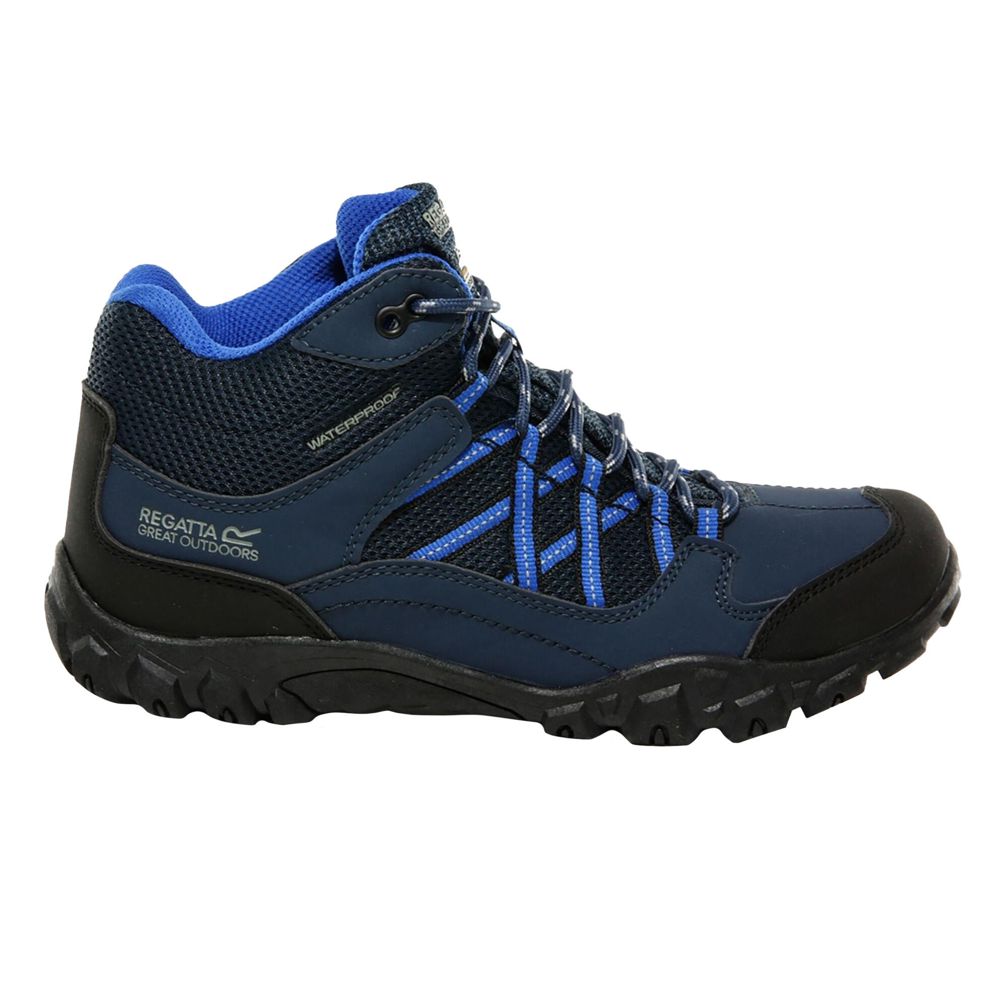 Childrens/Kids Edgepoint Boots (Deep Space Blue/Imperial Blue) 3/5