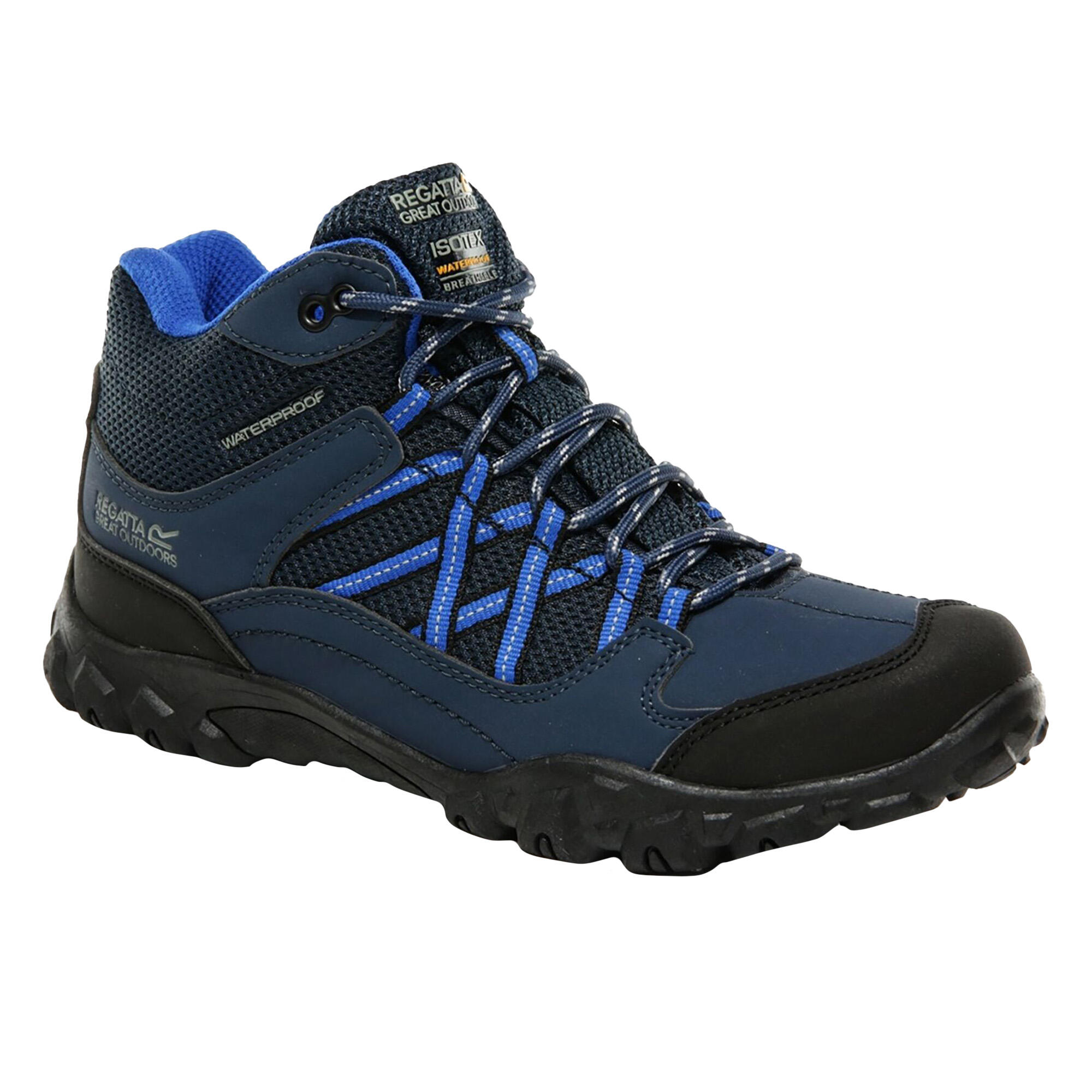 Childrens/Kids Edgepoint Boots (Deep Space Blue/Imperial Blue) 1/5