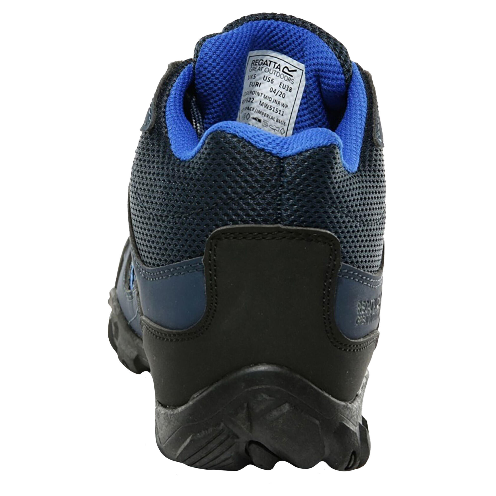 Childrens/Kids Edgepoint Boots (Deep Space Blue/Imperial Blue) 2/5