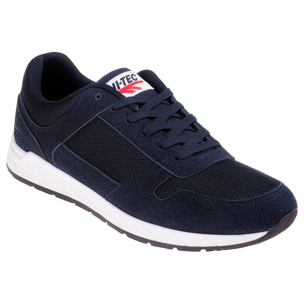 Mens Benari Suede Trainers (Navy/White)