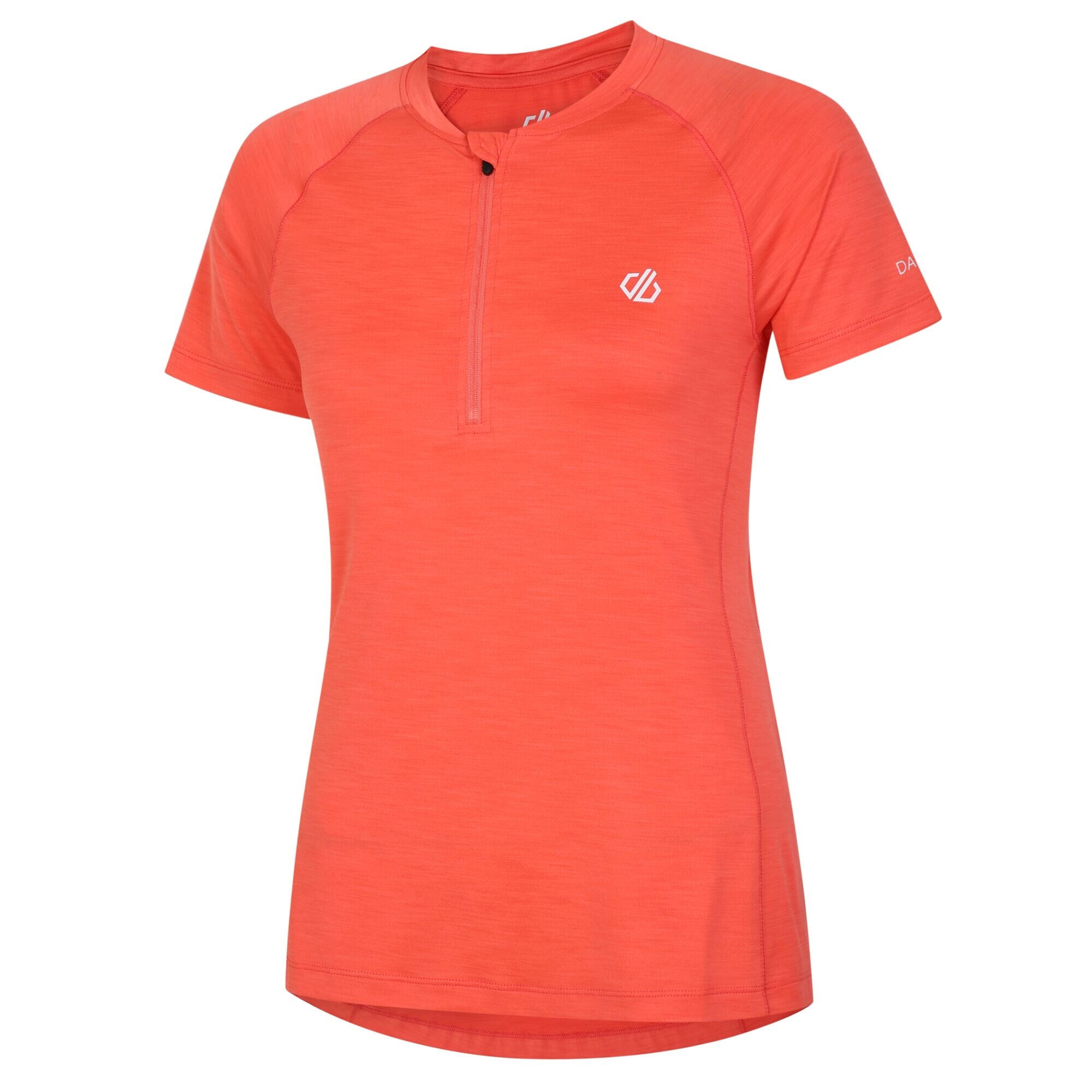 Womens/Ladies Outdare III Lightweight Jersey (Neon Peach) 3/4