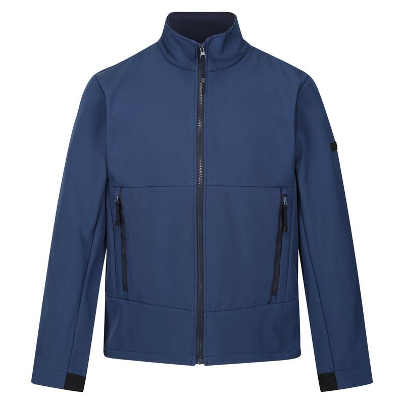 Giacca Soft Shell Uomo Regatta Dendrick Blu Ammiraglio