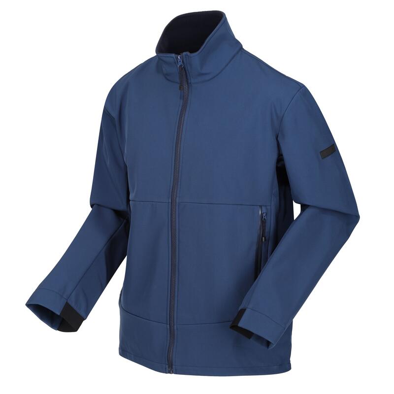 Chaqueta Softshell Dendrick para Hombre Azul Almirante