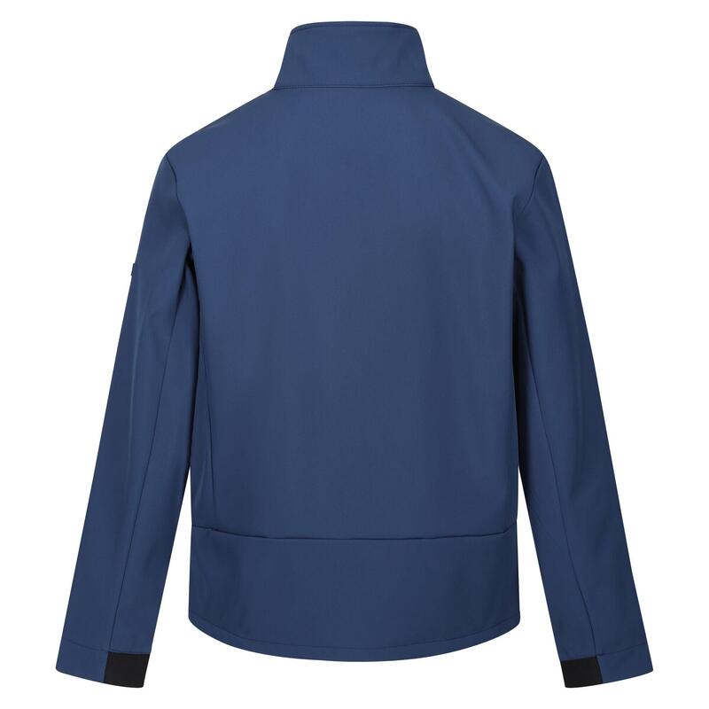 Giacca Soft Shell Uomo Regatta Dendrick Blu Ammiraglio