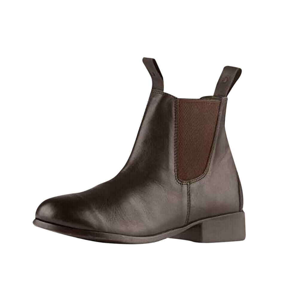 DUBLIN Childrens/Kids Elevation Leather Jodhpur Boots II (Brown)