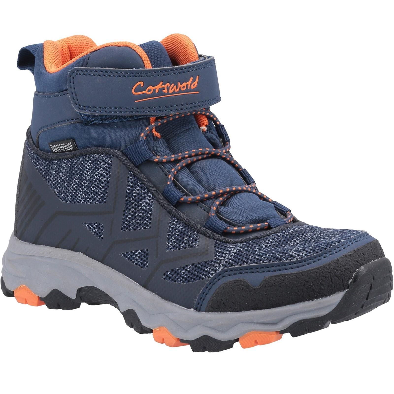 Childrens Kids Coaley Hiking Boots Navy COTSWOLD Decathlon