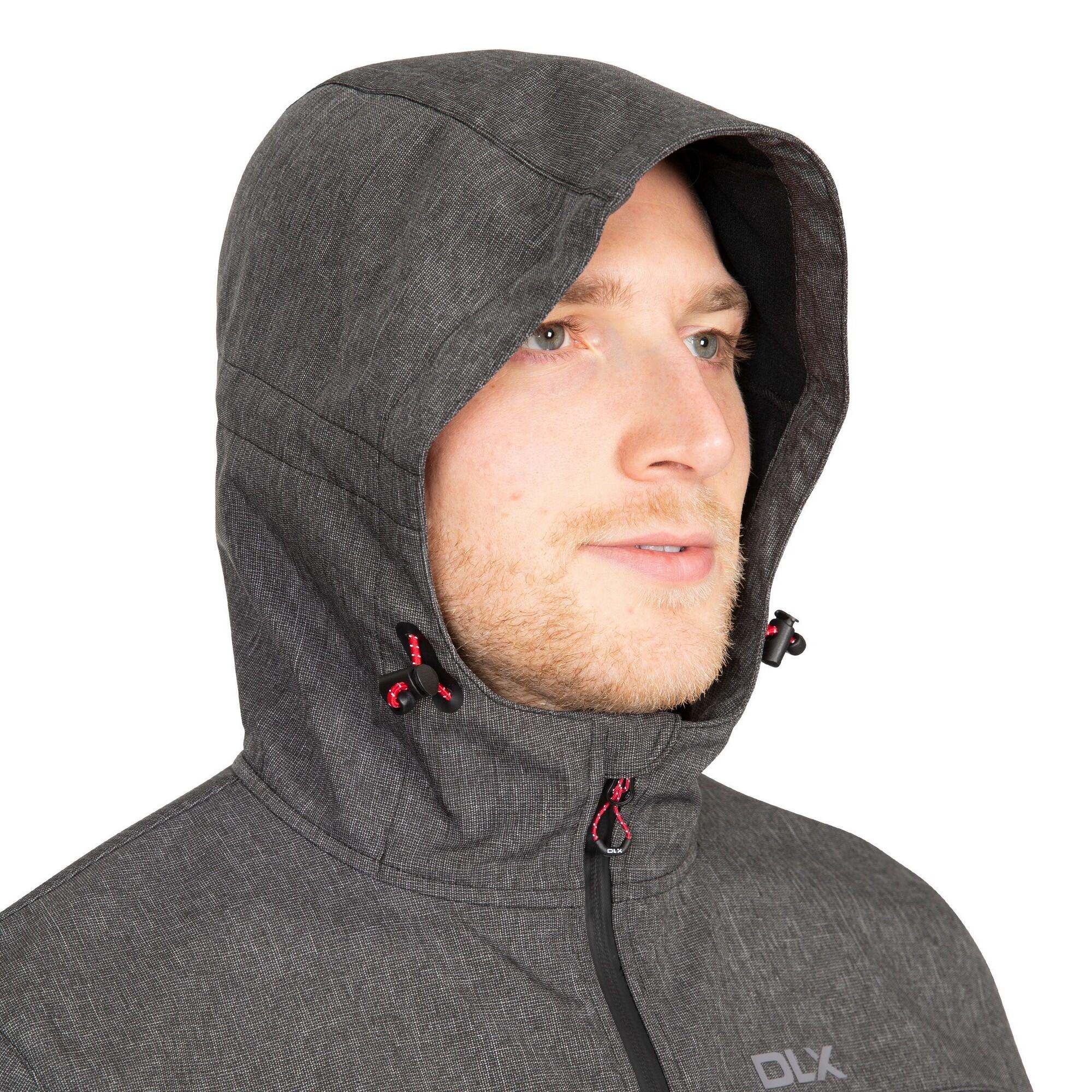 Mens Anak Soft Shell Jacket (Black Marl) 3/5