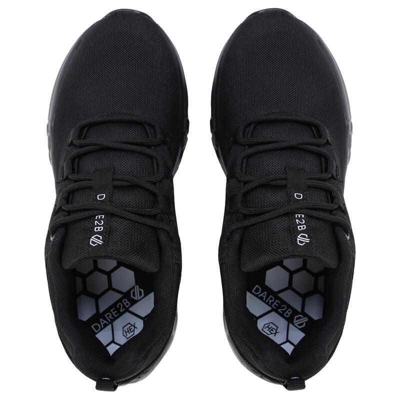 Zapatillas Deportivas Hex Swift Acordonado Ghillie para Mujer Negro