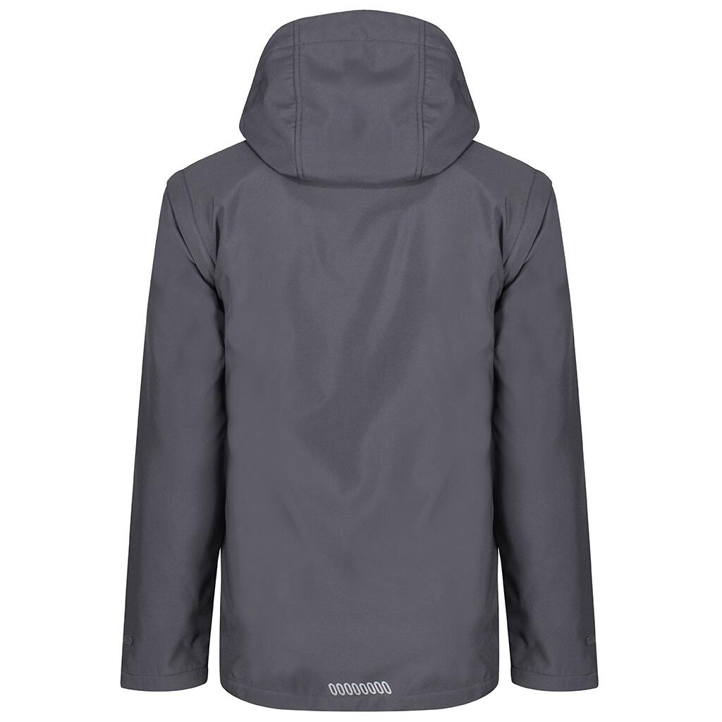 "Erasmus 4 In 1" Softshelljacke für Herren Mittelgrau 2/5
