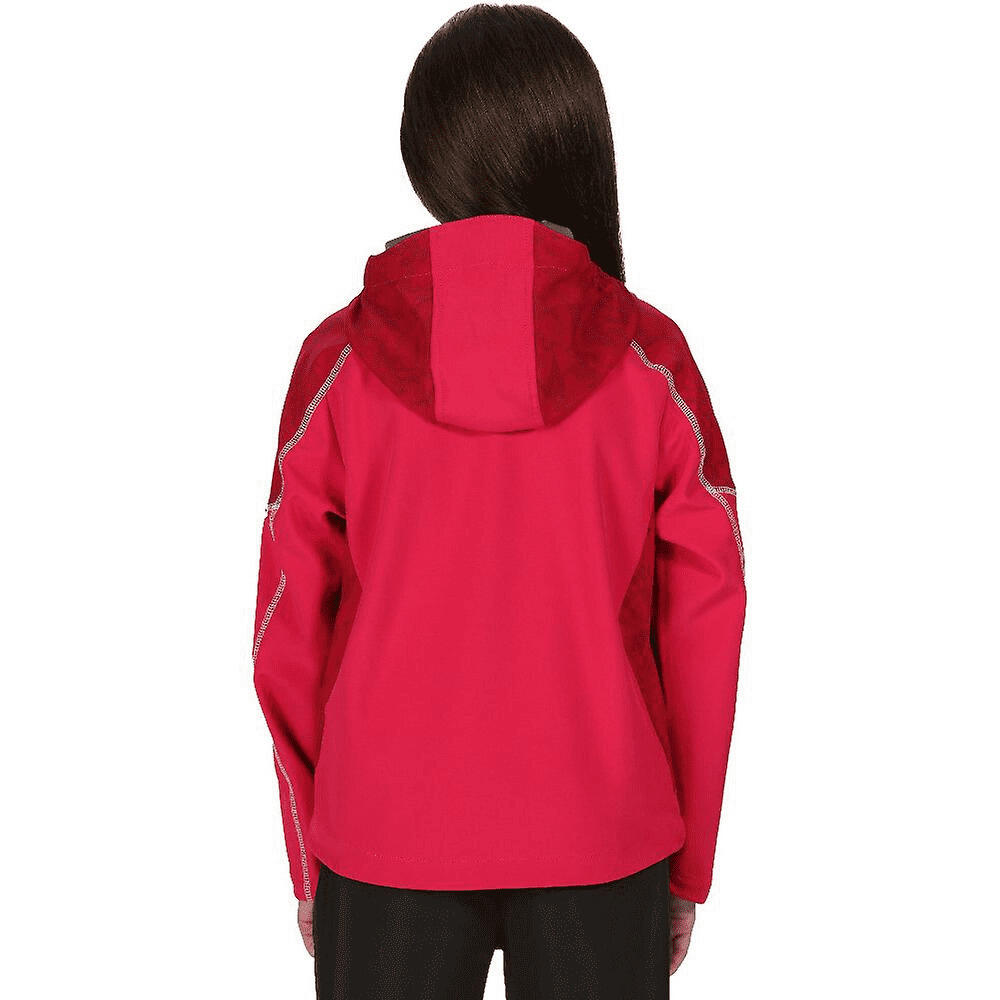 Childrens/Kids Acidity IV Reflective Hooded Softshell Jacket (Duchess 3/5