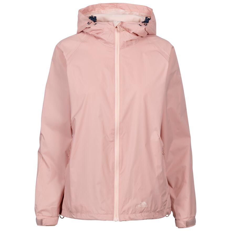 Women's TAYAH waterproof jacket (Pale pink)