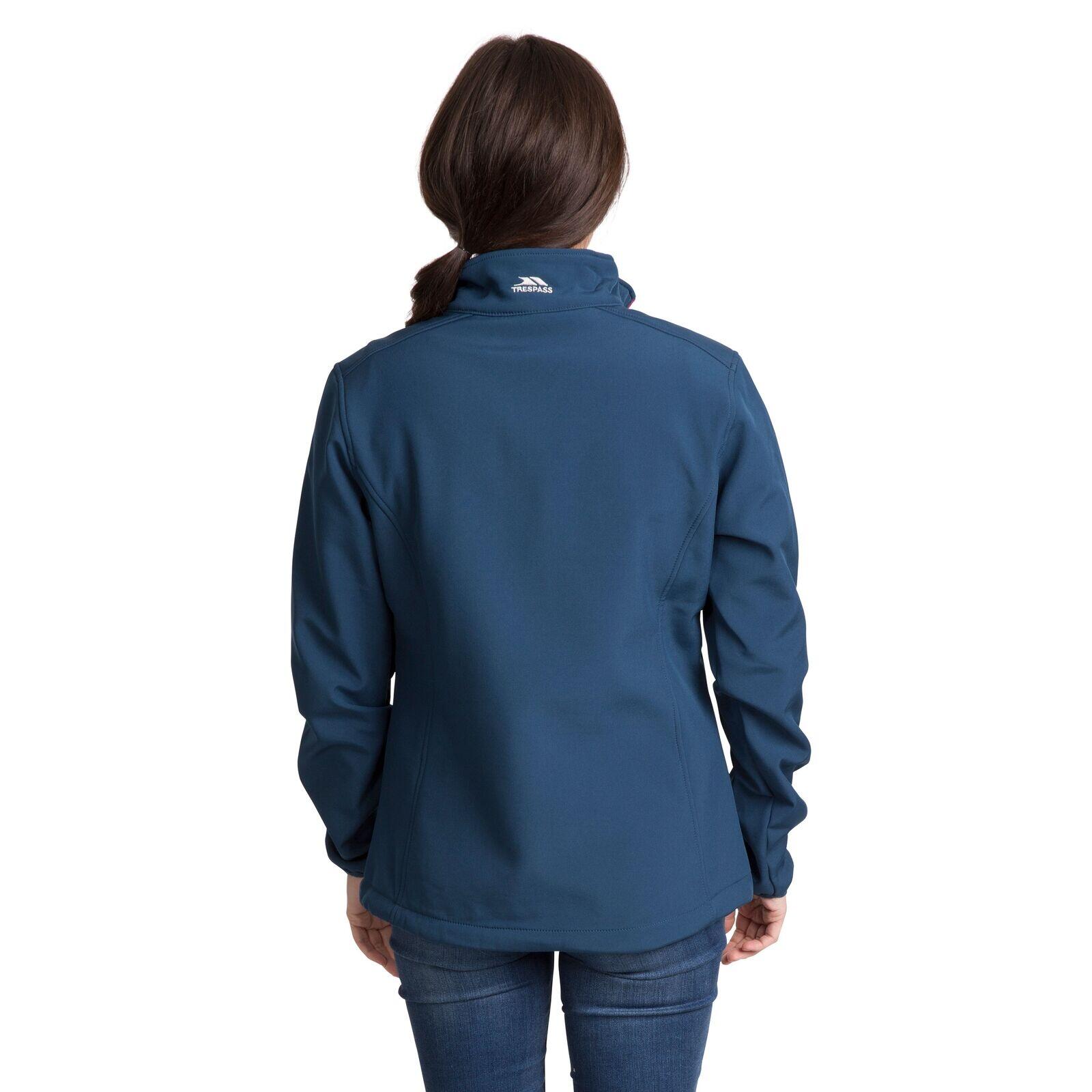 Womens/Ladies Meena Softshell Jacket (Midnight Blue) 2/5