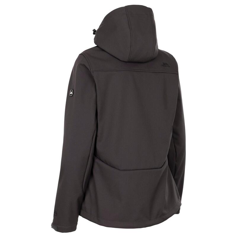 Chaqueta Softshell Neman de TP75 para Mujer Gris Oscuro