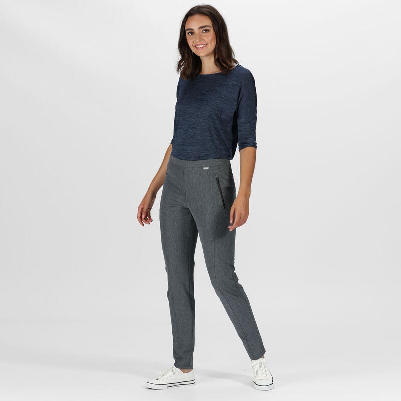 Pantaloni Da Trekking Marna Donna Regatta Pentre Grigio Foca