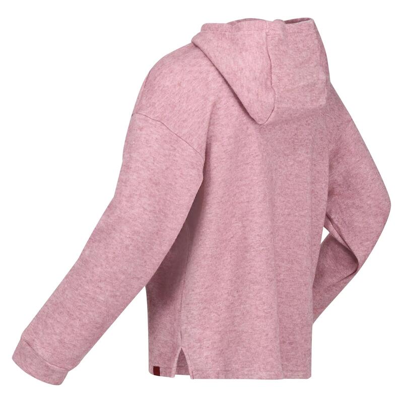 Dames Kassidy Marl Hoodie (Cabernet)