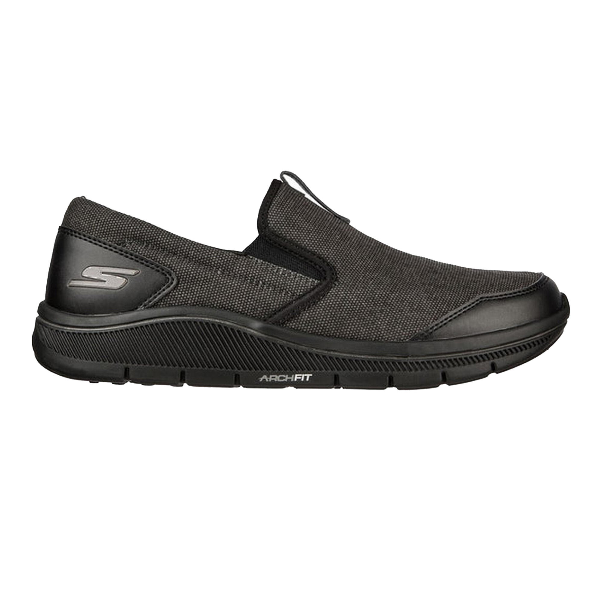 Mens Go Golf Arch Fit Golf Shoes (Black) 3/5