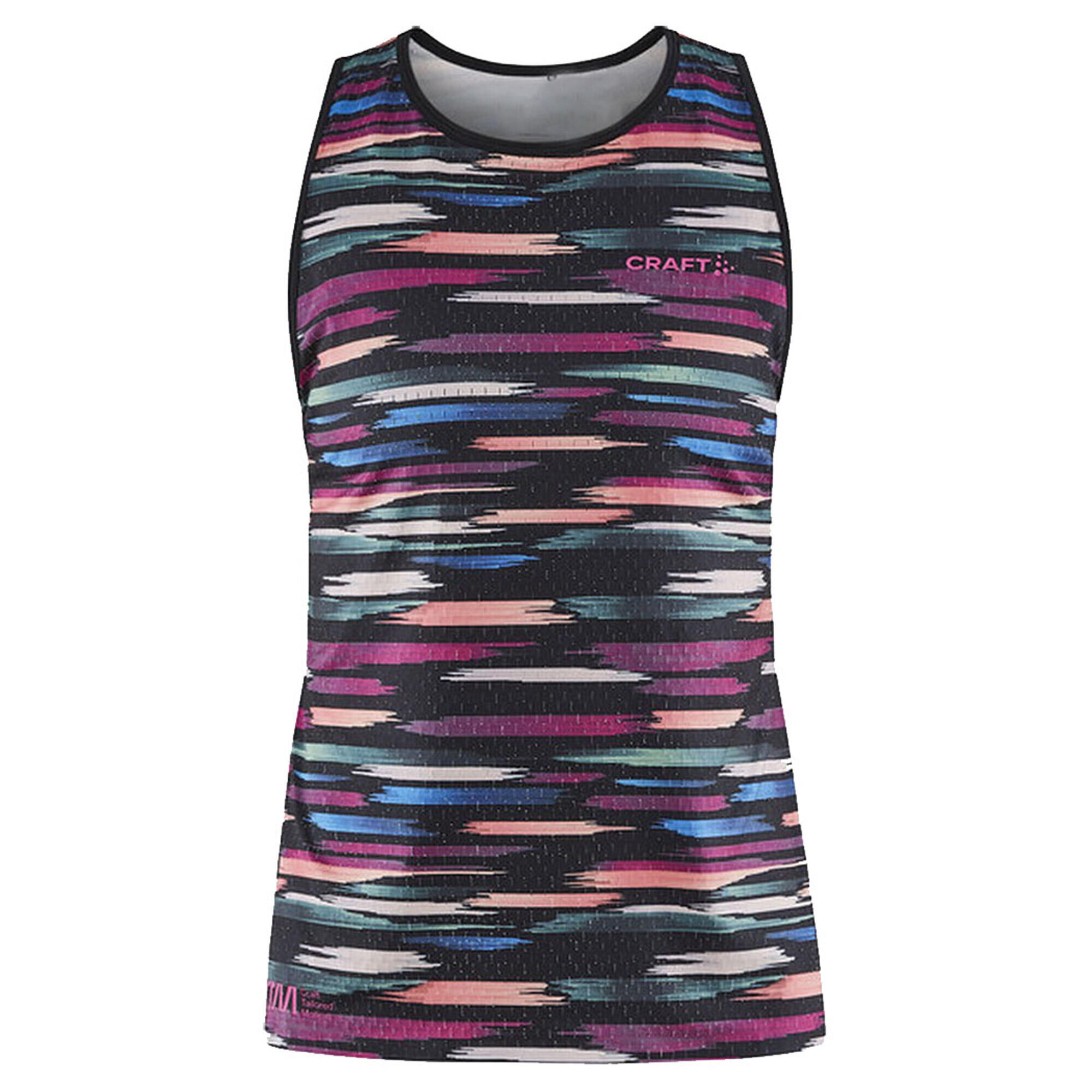 CRAFT Womens/Ladies CTM Distance Painted Effect Mesh Tank Top (Multicoloured)