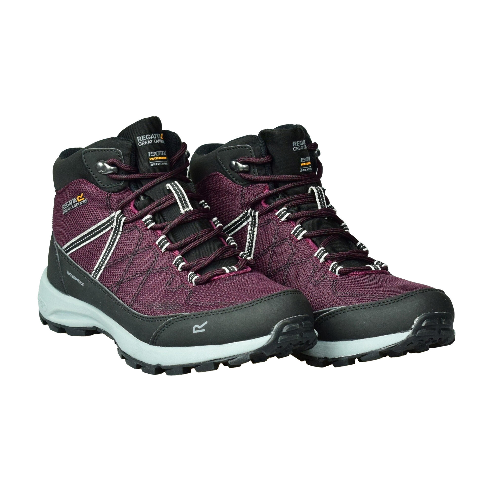 Womens/Ladies Samaris Lite Walking Boots (Fig/Black) 4/5